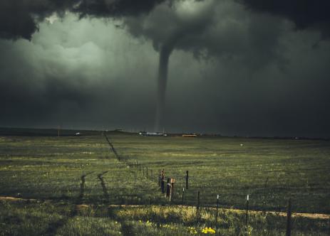 Tempestade em Wyoming (crédito: Nikolas Noonan/unsplash