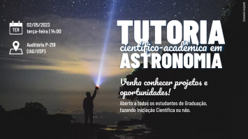 Tutorias científico-acadêmicas em Astronomia